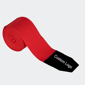 Bandages de boxe en coton GAF avec logo personnalisé, 4,5 mètres de long, élastiques, légers, résistants à l'eau, respirants, unisexes, pour poignets et phalanges - Product Image 4