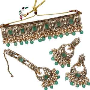 Meilleur fournisseur de bijoux de mariage en acier inoxydable personnalisés, bijoux de mode indiens et pakistanais, prix bas - Product Image 1