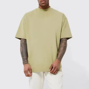 Camisetas de Hip Hop para Hombre, Corte Regular, Alta Calidad, Transpirables, Manga Corta, Poliéster/Algodón, 220g, Venta al Por Mayor - Product Image 2