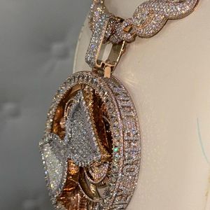 Hot Sale Iced Out <b>Silver</b> Hip Hop Diamond Pendant Diamond Pendant 925 Sterling High Quality Fine Jewelry Pendants & <b>Charms</b> - Product Image 4
