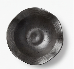 Premium Handmade <b>Ceramic</b> <b>Bowl</b> Minimalist Style Black Matte Finish For Food <b>Serving</b> And Home Decor Elegant Tabletop Display - Product Image 3