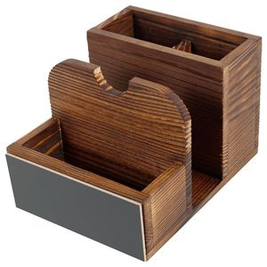 Caja de Almacenamiento de Madera Premium con Asa, Rectangular, Estilo Minimalista, Hecha a Mano, de Una Sola Capa, para Artículos Diversos, Uso en Sala de Estar - Product Image 4