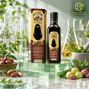 Aceite Capilar Enriquecido con Vitaminas Herbales, Fórmula con Extracto Botánico Natural, Cuidado Nutritivo del Cuero Cabelludo, Textura Ligera, Belleza Capilar Diaria - Product Image 1