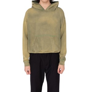 Fashion Acid Wash Hoodie Men Relaxed Fit Vintage Sweatshirt Casual Streetwear Hooded Pullover Supplier - Product Image 1
