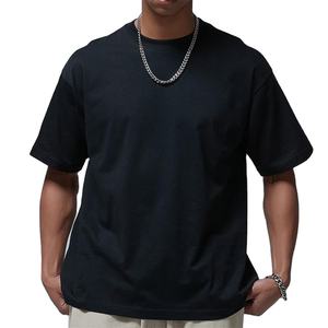 เสื้อยืดผ้าฝ้ายพิมพ์ลายพัฟขนาดใหญ่ของ GSM สำหรับผู้ชายเสื้อยืดผ้าฝ้ายพิมพ์ลายพัฟขนาดใหญ่กว่าปกติ280ชิ้น - Product Image 4