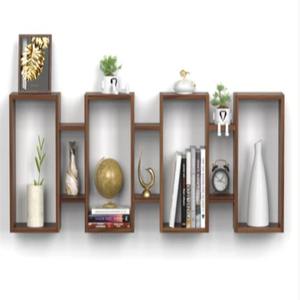 Étagère murale polyvalente Steda, étagère ouverte pour décoration murale, étagères de rangement, organisateur de rangements. - Product Image 5