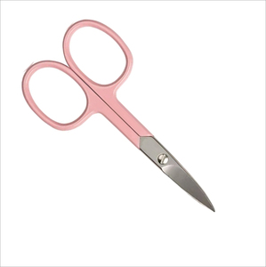 Ciseaux à cuticules professionnels en acier inoxydable de 9,4 cm à pointe incurvée, coupe-ongles, dissolvant de vernis, manucure, pédicure, durables, beauté - Product Image 3