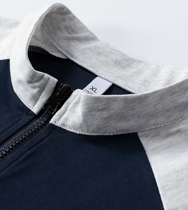 เสื้อยืดผู้ชายไซส์ใหญ่ แขนสั้น สีตัดกัน ระบายอากาศได้ดี เป็นมิตรกับสิ่งแวดล้อม เสื้อคอกลม ใส่สบายๆ สำหรับฤดูร้อน - Product Image 3