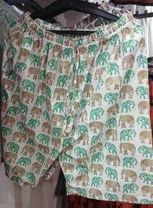 ชุดเสื้อเชิ้ตผ้าฝ้ายและกางเกงขาสั้นสไตล์ลำลองโบฮีเมียนฮิปปี้ ลายพิมพ์ เอวยางยืด กันยับ ระบายอากาศได้ดี - Product Image 2