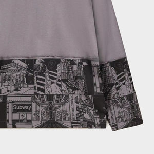 Vente en gros 2025 sweat à capuche d'hiver décontracté surdimensionné pour hommes 100% coton avec sérigraphie HD et soie sweat-shirt graphique à motif solide - Product Image 6