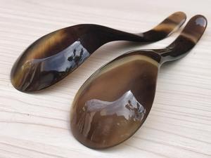 Natural Buffalo Horn Honey Spoon <b>Set</b> <b>for</b> Coffee, <b>Tea</b>, Wine & <b>Party</b> Use Handmade Kitchenware Utensils Dinnerware - Product Image 4