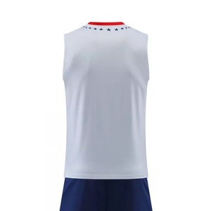 Tenues de volley-ball personnalisées de haute qualité, imprimées, nouveau design, unisexes, avec logo personnalisé, 100 % polyester. - Product Image 4