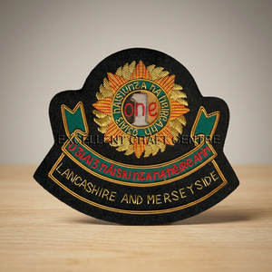 Custom Embroidered Lancashire Patch <b>Sew</b>-On Fabric Badge Style Safety <b>Pin</b> Irregular Shape for Garment - Product Image 2