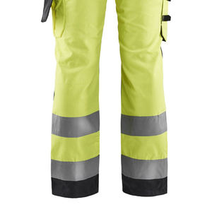 Pantalon de travail haute visibilité pour homme, poches aux genoux, tissu extensible respirant, bande réfléchissante, service OEM, ignifuge - Product Image 6