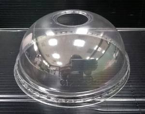 Gobelets jetables transparents de 120 mm pour jus, eau, lait, thé, café et couvercles en PP - Product Image 4