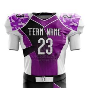 Uniforme de Fútbol Americano de Color Sólido, Uniforme de Fútbol Americano de Secado Rápido Hecho a Medida - Product Image 3