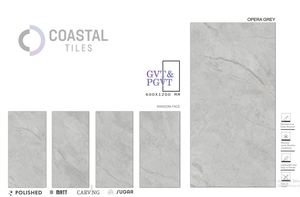 กระเบื้องปูพื้นพอร์ซเลนขัดเงา COASTAL TILES LLP รุ่น OPERA BEIGE-S หนา 9 มม. ขนาด 600x1200 มม. / 24x48 นิ้ว ดีไซน์โมเดิร์นคลาสสิก คุณภาพพรีเมียม ทนไฟ มาตรฐาน CE - Product Image 6