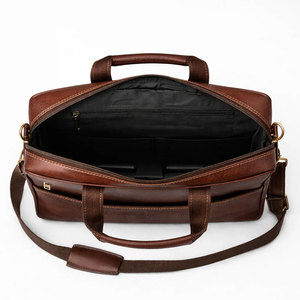 Sacs pour ordinateur portable en cuir pour adultes, sacs pour ordinateur portable multifonctionnels de haute qualité, sacs pour ordinateur portable tendance pour la saison hivernale - Product Image 3