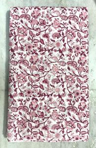 Tela estampada a mano de Jaipur, tela de algodón estampada a mano, tela india hecha a mano para vestidos, proveedor mayorista de tela de algodón. - Product Image 4