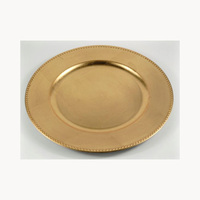 Assiette de Présentation Métallique Moderne Écologique de Luxe – Nouveau Design Élégant Personnalisable pour Hôtels, Mariages et Décoration de Table