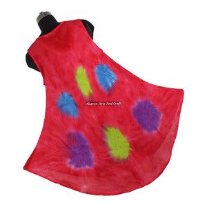 Hermoso Vestido de Verano 2026 de Rayón Tie Dye, Holgado, Largo, para Fiestas, Estilo Bohemio Gitano - Product Image 3