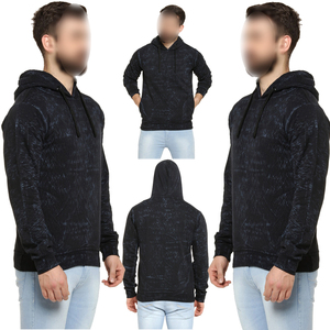 Sweat-shirts pour hommes de style streetwear entièrement personnalisés, couleur noire, qualité supérieure, design unique, dernier style, pour l'extérieur, meilleur fournisseur - Product Image 5