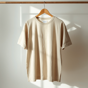 Camiseta de Algodón Dobby para Hombre, Textura Suave, Transpirable, Informal, de Manga Corta, para Uso Diario, con Diseño Personalizado OEM - Product Image 2