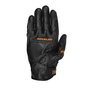 Guantes de Motociclismo Cortos de Cuero de Primera Calidad para Verano, Transpirables, Perforados, Impermeables, Ignífugos y Ligeros para Hombre y Mujer - Product Image 3