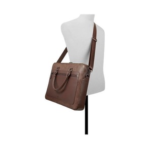Genuine Leather Briefcases Handbags for Men Large Capacity Office <b>Laptop</b> Bags Mens Leather Messenger Bag - Product Image 4