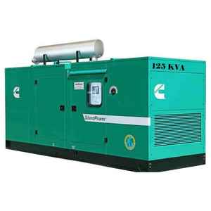 Générateur diesel silencieux à cadre ouvert 125 KVA 4 BT à démarrage automatique par UNIQUE POWER SOLUTION - Product Image 2