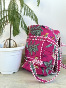 Bohemian <b>Travel</b> <b>Tote</b> <b>Bag</b> Animal Print <b>Large</b> Capacity Soft Handles Zipper Closure Shopping Female - Product Image 3