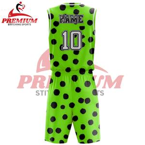 Uniforme de basketball personnalisé à séchage rapide, imprimé, grande taille, respirant, antibactérien, protection UV, évacuation de l'humidité - Product Image 2