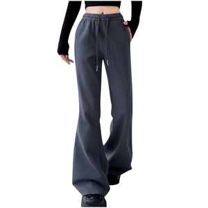 Pantalon de survêtement décontracté ample en molleton 100 % coton pour homme, coupe large, taille plus, avec cordon de serrage, 310g, vente en gros - Product Image 5