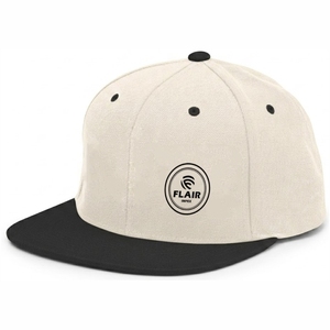 หมวกแก๊ปแบบ Snapback 6 แผง รุ่น Custom Blank สีครีมเบจ ผ้าคอตตอนทวิลล์ คุณภาพพรีเมียม สไตล์สตรีทแวร์ รับผลิตแบบ OEM ขายส่ง - Product Image 3