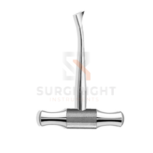 Elevador dental quirúrgico de acero inoxidable tipo X-Bar para extracción precisa de raíces dentales de SurgiRight - Product Image 1