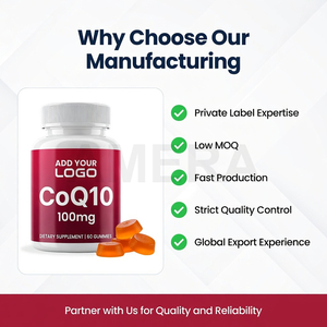 ผู้ผลิตเยลลี่ CoQ10 ขนาด 100 มก. สารต้านอนุมูลอิสระ บำรุงพลังงาน รับผลิตแบบ OEM แบรนด์ส่วนตัว เยลลี่เสริมอาหารแบบขายส่ง - Product Image 3
