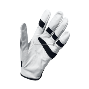 SCS036 Guantes de conducción de cuero de piel de oveja genuina de ajuste personalizado Deportes de invierno de alta calidad Viajes casuales diarios al aire libre-Suave liso - Product Image 3