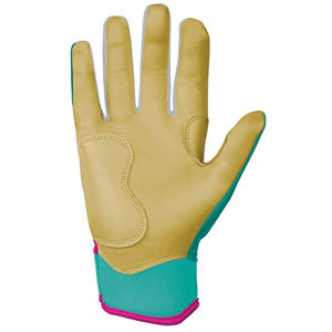 2026 New Arrival Logo Baseball Batting Gloves Leather Non-Slip Grip Right-Left Adult Soft Comfortable Lightweight Durable XL XXL - Product Image 2