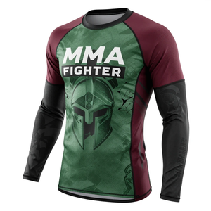 Rashguards de Alta Calidad Multiusos para Surf, Natación, MMA, Sublimación, Entrenamiento, Transpirables, para Muay Thai - Product Image 1