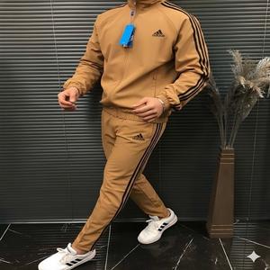 Conjunto Deportivo para Hombre, Invierno, Gimnasio, Running, Deportes, Multicolor, Estilo Vintage, Elegante, para Caminar - Product Image 1