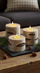 Conteneur à bougies en bois de luxe, porte-bougie artisanal pour une décoration élégante de la maison, des tables à manger et des mariages, qualité supérieure - Product Image 4