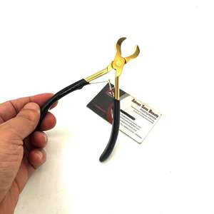 Pince coupante à kératine 100 % acier inoxydable de haute qualité, avec logo personnalisé, pour usage commercial, outils de coiffure pour extensions capillaires - Product Image 6