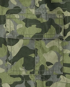 Men's Elastic Waist Drawstring Closure <b>Knee</b> Length Polyester/Cotton Casual Shorts with Cargo Pockets - Product Image 3