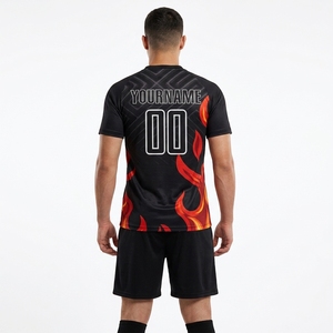Conjunto de Uniforme de Fútbol Personalizado para Competición, Camisetas de Fútbol Sublimadas Flexibles, Ropa Deportiva Antibacteriana para Equipos Deportivos - Product Image 6