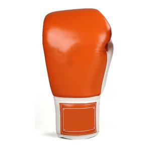 Gants de boxe en cuir à lacets style professionnel pour entraînement, sparring, combat, kickboxing, sac de frappe, Muay Thai, MMA - Product Image 3