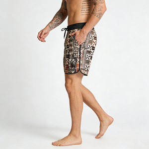 walkshorts cargo shorts beach shorts 4 way Stretch Men's Gym Shorts with Pocket Quick-Dry Breathable for Training boardshorts - Product Image 2
