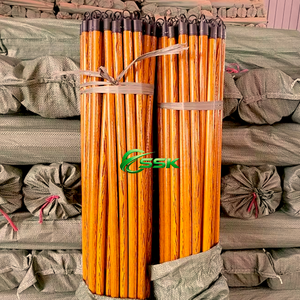 Vietnam Portable 2-in-1 PVC Coated Eucalyptus Wood Broom <b>Handle</b> <b>Mop</b> Stick Extendable Eco-Friendly Durable Toilet Glass - Product Image 1