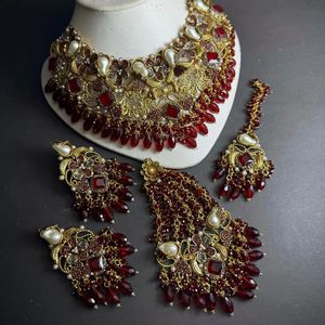 Juego de Joyería de 4 Piezas con Pendientes de Turquesa con Piedras Integrales, Estilo Bohemio Vintage, de Alta Calidad, para Mujer - Product Image 5