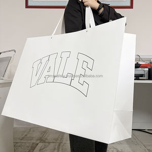 Papier cadeau de luxe écologique, laminé, robuste, sur mesure, personnalisable, surdimensionné, de grande capacité, pour vêtements, cadeaux - Product Image 6