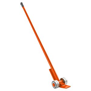 Carrello a leva grande da 56 pollici con manico in acciaio al carbonio, capacità di carico 6600 libbre, barra a leva con ruote per spostare grandi pallet - Product Image 1